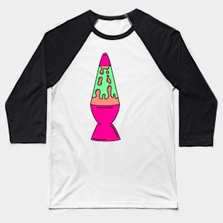 Pink Lava Lamp Baseball T-Shirt